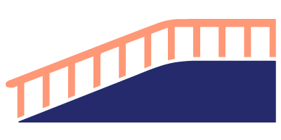 an image of a vector staircase